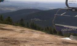 Lysá hora, pohled na východ