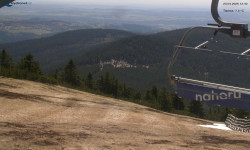 Lysá hora, pohled na východ