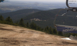 Lysá hora, pohled na východ