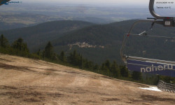 Lysá hora, pohled na východ