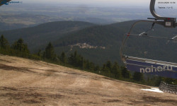 Lysá hora, pohled na východ