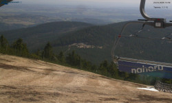 Lysá hora, pohled na východ