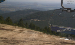 Lysá hora, pohled na východ