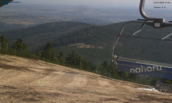 Lysá hora, pohled na východ