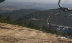 Lysá hora, pohled na východ