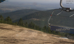 Lysá hora, pohled na východ