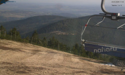 Lysá hora, pohled na východ