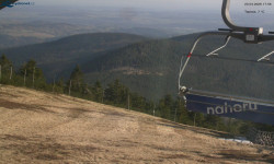 Lysá hora, pohled na východ