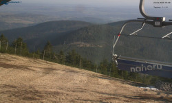 Lysá hora, pohled na východ