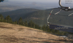 Lysá hora, pohled na východ