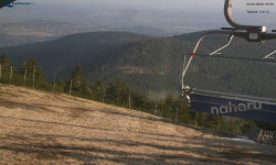 Lysá hora, pohled na východ