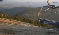 Lysá hora, pohled na východ