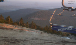 Lysá hora, pohled na východ