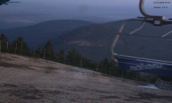 Lysá hora, pohled na východ