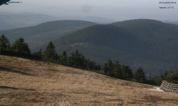 Lysá hora, pohled na východ