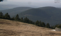 Lysá hora, pohled na východ