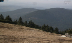 Lysá hora, pohled na východ