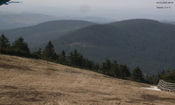 Lysá hora, pohled na východ