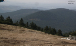 Lysá hora, pohled na východ