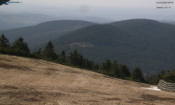 Lysá hora, pohled na východ