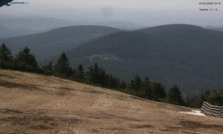 Lysá hora, pohled na východ