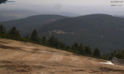 Lysá hora, pohled na východ