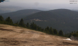 Lysá hora, pohled na východ