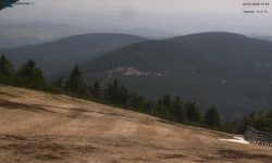 Lysá hora, pohled na východ