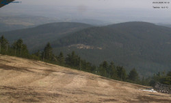 Lysá hora, pohled na východ