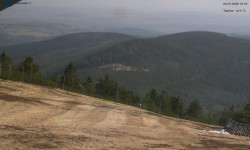 Lysá hora, pohled na východ