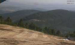 Lysá hora, pohled na východ