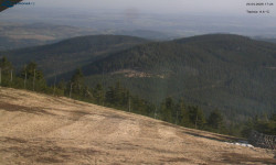 Lysá hora, pohled na východ