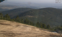 Lysá hora, pohled na východ