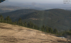 Lysá hora, pohled na východ