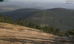 Lysá hora, pohled na východ