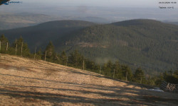 Lysá hora, pohled na východ