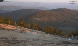 Lysá hora, pohled na východ