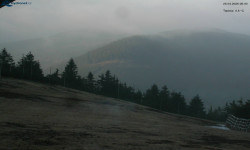 Lysá hora, pohled na východ