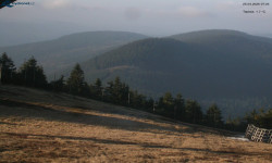 Lysá hora, pohled na východ