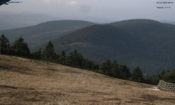 Lysá hora, pohled na východ