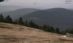 Lysá hora, pohled na východ