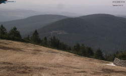 Lysá hora, pohled na východ