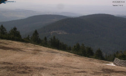 Lysá hora, pohled na východ