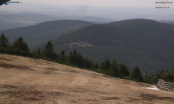 Lysá hora, pohled na východ