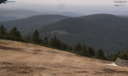 Lysá hora, pohled na východ