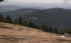 Lysá hora, pohled na východ