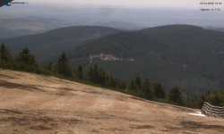 Lysá hora, pohled na východ