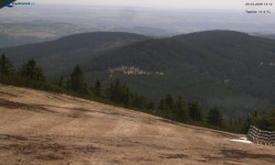 Lysá hora, pohled na východ