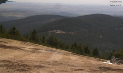 Lysá hora, pohled na východ