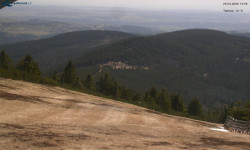 Lysá hora, pohled na východ